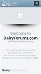 Mobile Screenshot of dairyforums.com